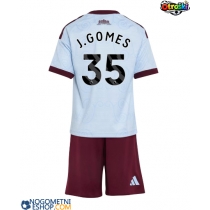 Otroški Nogometni dresi Aston Villa Joao Gomes #35 Tretji 2026-27 Kratek Rokav (+ Kratke hlače)